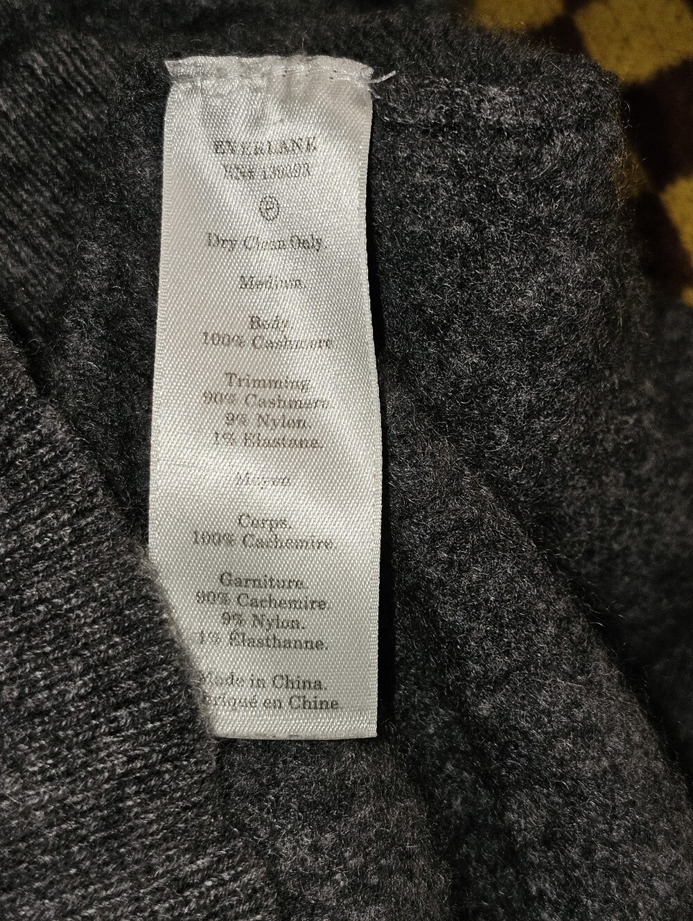 Everlane Classic Crew Cashmere Size Meduim - Picture 11 of 11